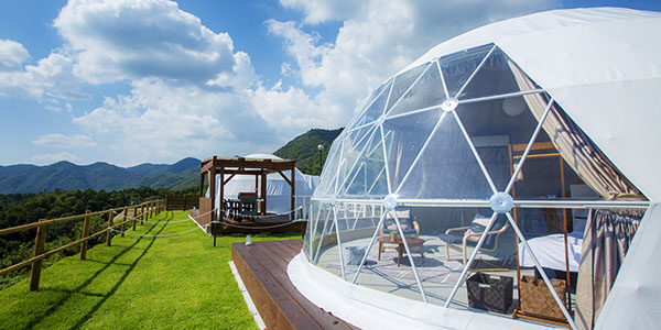 large dome tent